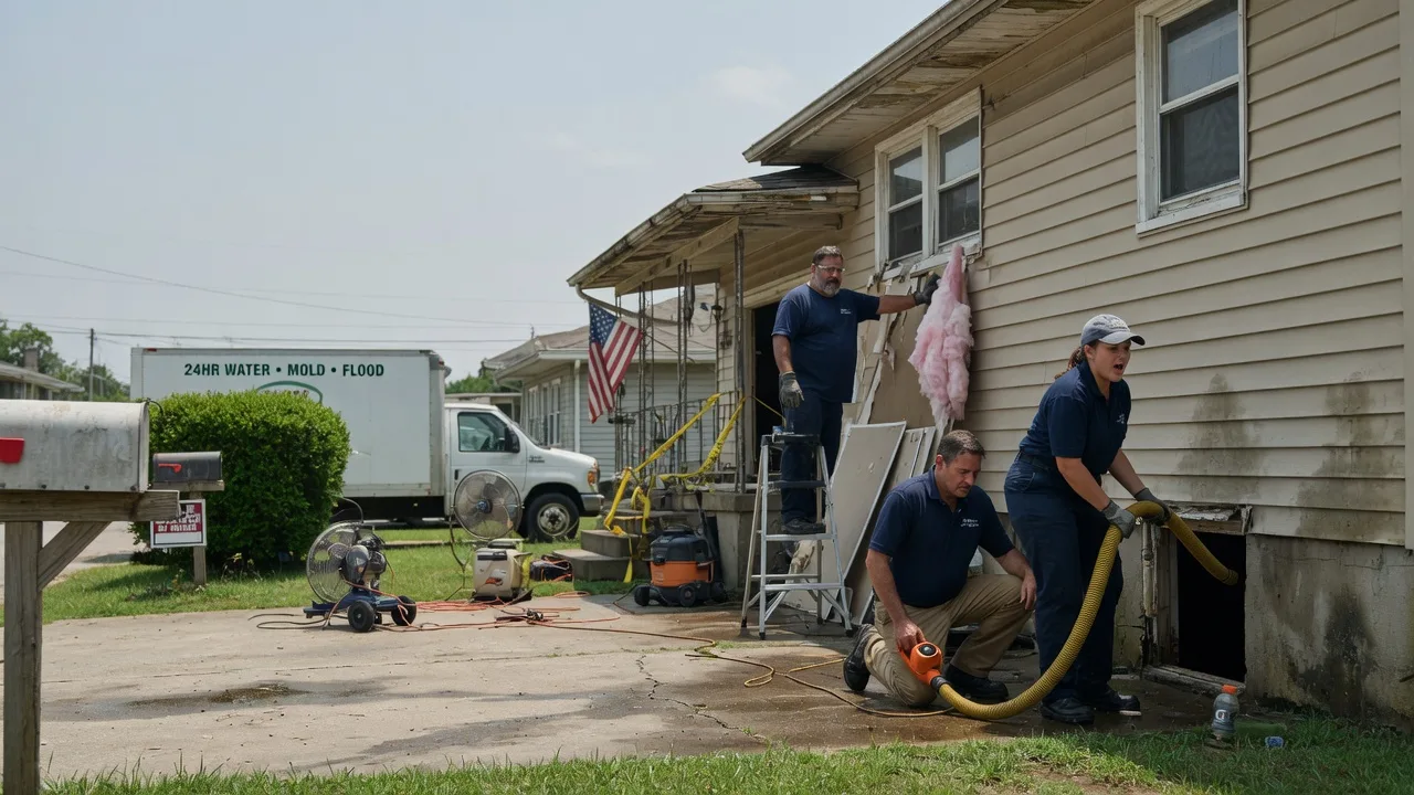Water Damage Repair in Charlestown, IN near me
